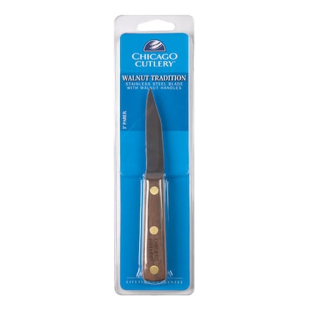 Chicago Cutlery Chicago Cutlery Walnut Tradition Stainless Steel Paring Knife 1 pc 100SP
